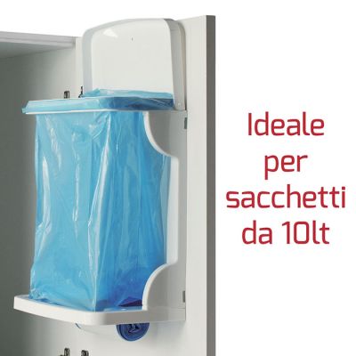 Pattumiera Snella Componibile Bianca