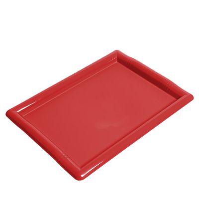 Vassoio Art Rosso