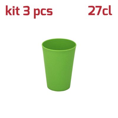 Bicchiere Classic 27cl Kit 3pcs Verde Lime