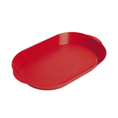 Vassoio Ovale Swim Rosso