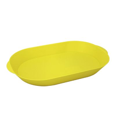 Vassoio Ovale Swim Giallo Vivo