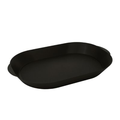 Vassoio Ovale Swim Nero Caldo