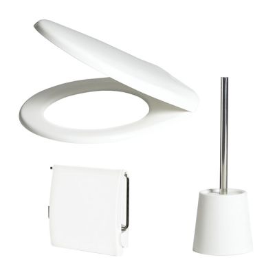 Kit Wc 3pcs Design Bianco