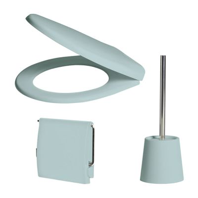Kit Wc 3pcs Design Verde Salvia