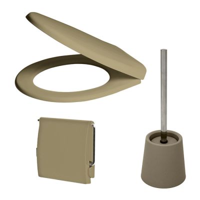 Kit Wc 3pcs Design Beige