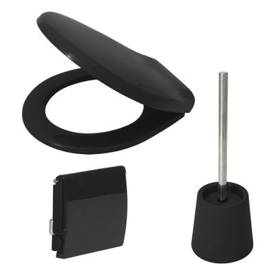 Kit Wc 3pcs Design Nero