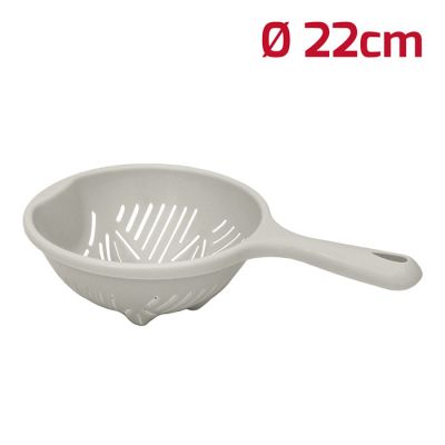 Scolapasta King Con Manico Bianco Panna