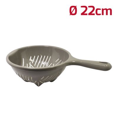 Scolapasta King Con Manico Grigio Caldo