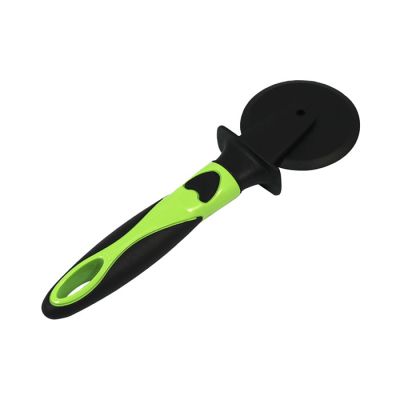 Taglia Pizza Nero Manico Verde Lime