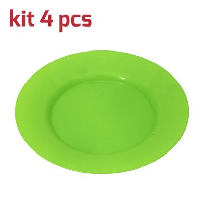 Piatto Classic D24cm Kit 4pcs Verde Lime