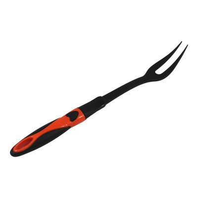 Forchettone Nero Manico Arancio