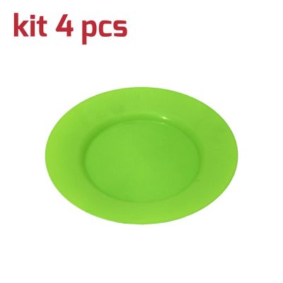 Piatto Classic D19cm Kit 4pcs Verde Lime