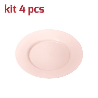 Piatto Classic D19cm Kit 4pcs Rosa Antico