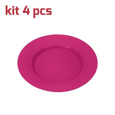 Piatto Classic D19cm Kit 4pcs Magenta