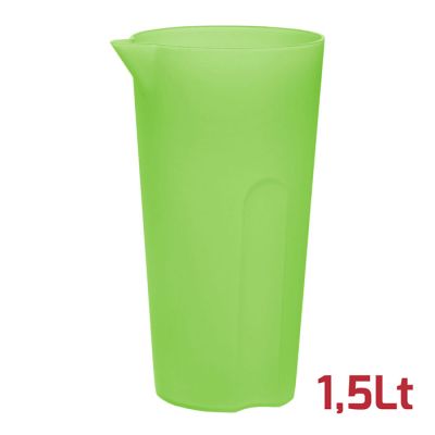 Caraffa 1,50Lt Verde Trasparente