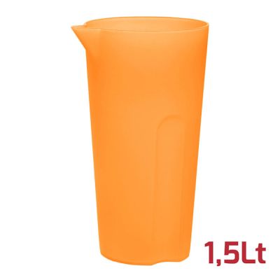 Caraffa 1,50Lt Arancio Trasparente