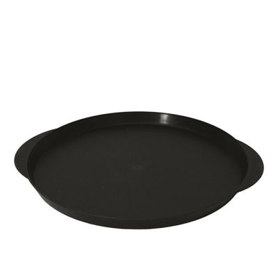 Vassoio Tondo Jolly Nero Caldo