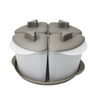 Set Petalo Grigio Caldo