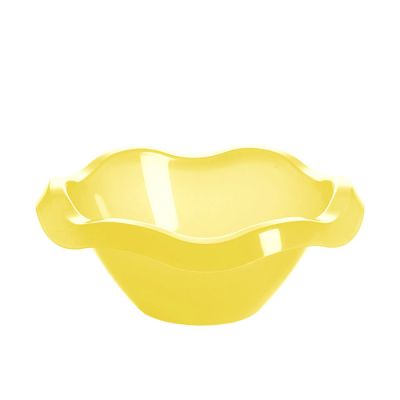 Insalatiera Flower Medium D20cm Giallo Trasparente