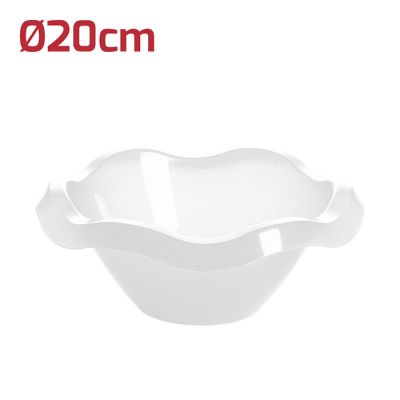 Insalatiera Flower Medium D20cm Trasparente