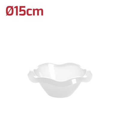 Coppetta Flower D14,5cm Trasparente