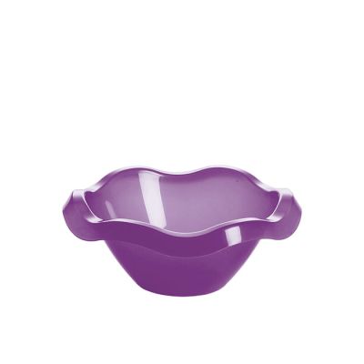 Coppetta Flower D14,5cm Viola Trasparente