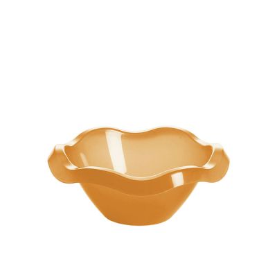 Coppetta Flower D14,5cm Arancio Trasparente