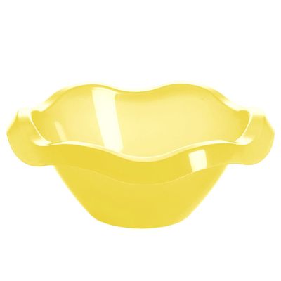 Insalatiera Flower Big D33cm Giallo Trasparente