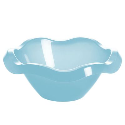 Insalatiera Flower Big D33cm Azzurro Trasparente