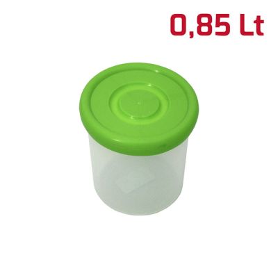 Barattolo Easy Tondo Big D12xH13cm Verde Lime