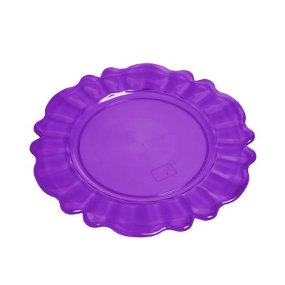 Sottopiatto Nobles Viola Trasparente