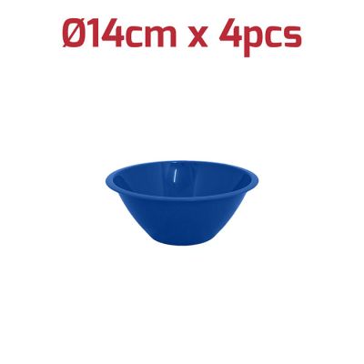Kit 4 pcs Coppetta Mediterranea D12cm Azzurro