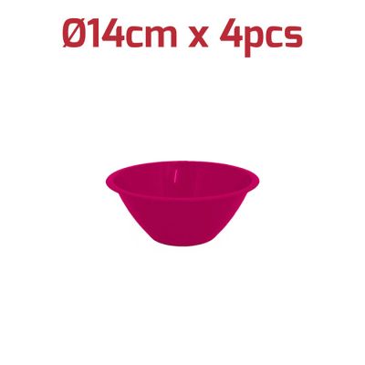 Kit 4pz Coppetta Mediterranea D.12 Magenta