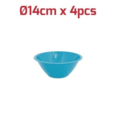 Kit 4pz Coppetta Mediterranea D.12 Turchese