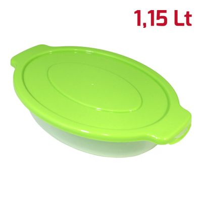 Contenitore Ovale Big Kit 3pcs Cop. Verde Lime