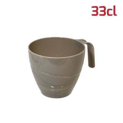 Tazza Allegra con Manico PP Grigio Caldo