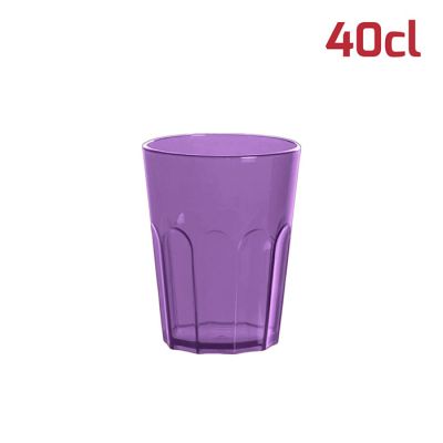 Bicchiere American 40cl Viola Trasparente
