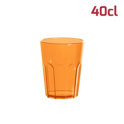 Bicchiere American 40cl Arancio Trasparente