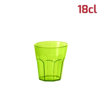 Bicchiere American Small 18cl Verde Trasparente