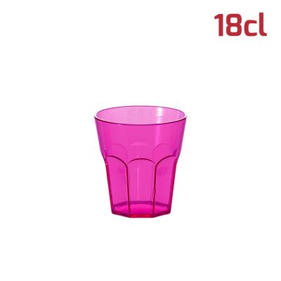 Bicchiere American Small 18cl Fucsia Trasparente