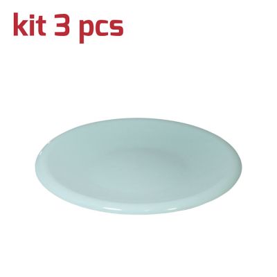 Piatto Dessert Elegance D19cm 3pcs Carta Zucchero
