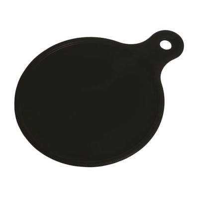 Tagliere Tondo Nero Caldo