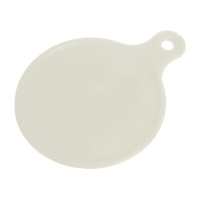 Tagliere Tondo Bianco Panna