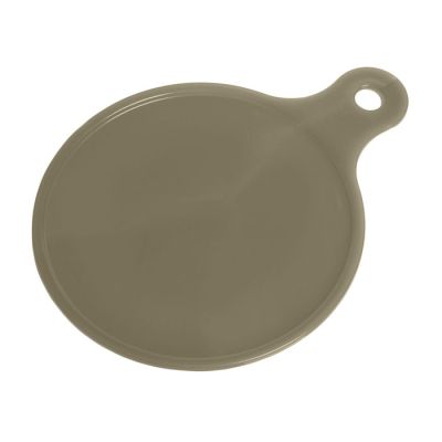 Tagliere Tondo Grigio Caldo