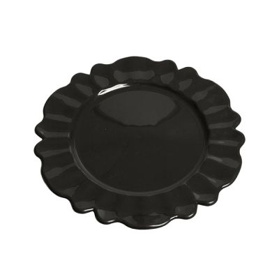 Sottopiatto Nobles Nero Caldo