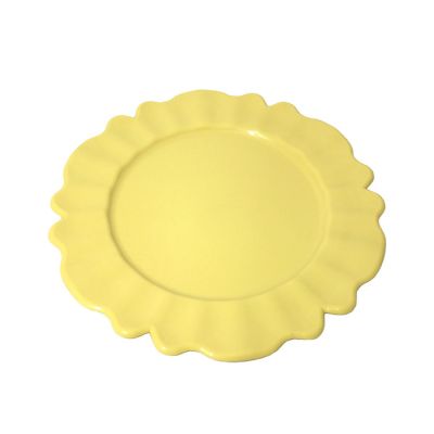 Sottopiatto Nobles Giallo Pastello