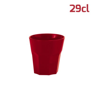 Bicchiere American Medium 29Cl Rosso Scuro