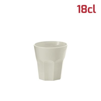 Bicchiere American Small 18Cl Bianco Panna