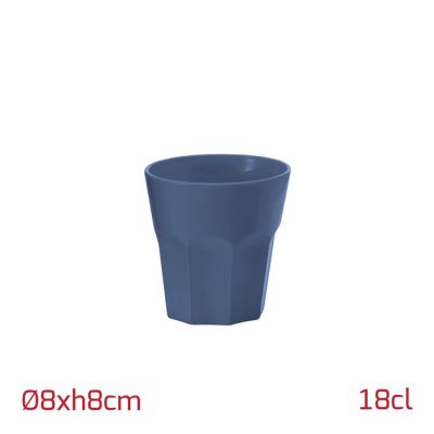 Bicchiere American Small 18Cl Nordic Blue