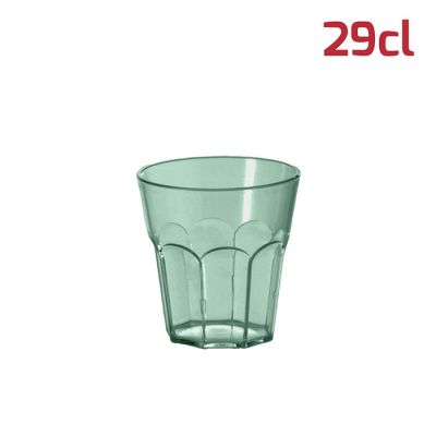 Bicchiere American Medium 29Cl PS Verde Salvia Tr.